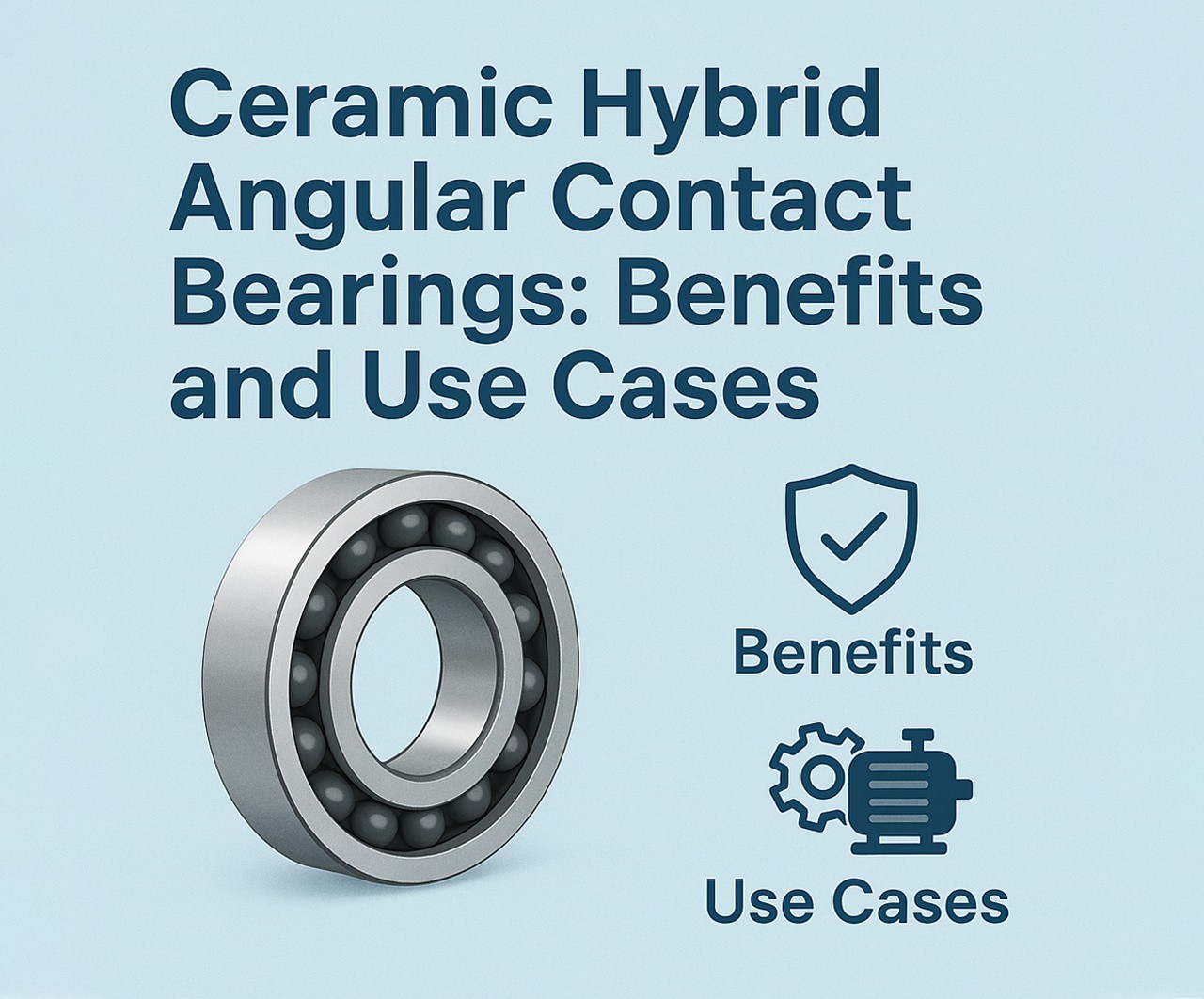 Hybrid Angular Contact Bearings