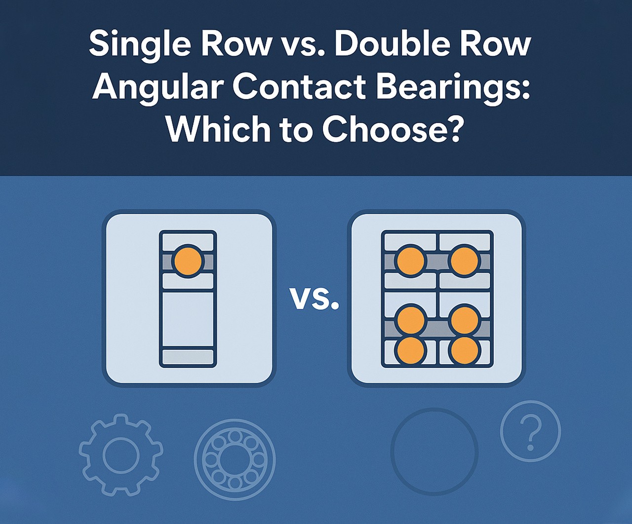 Angular Contact Bearings