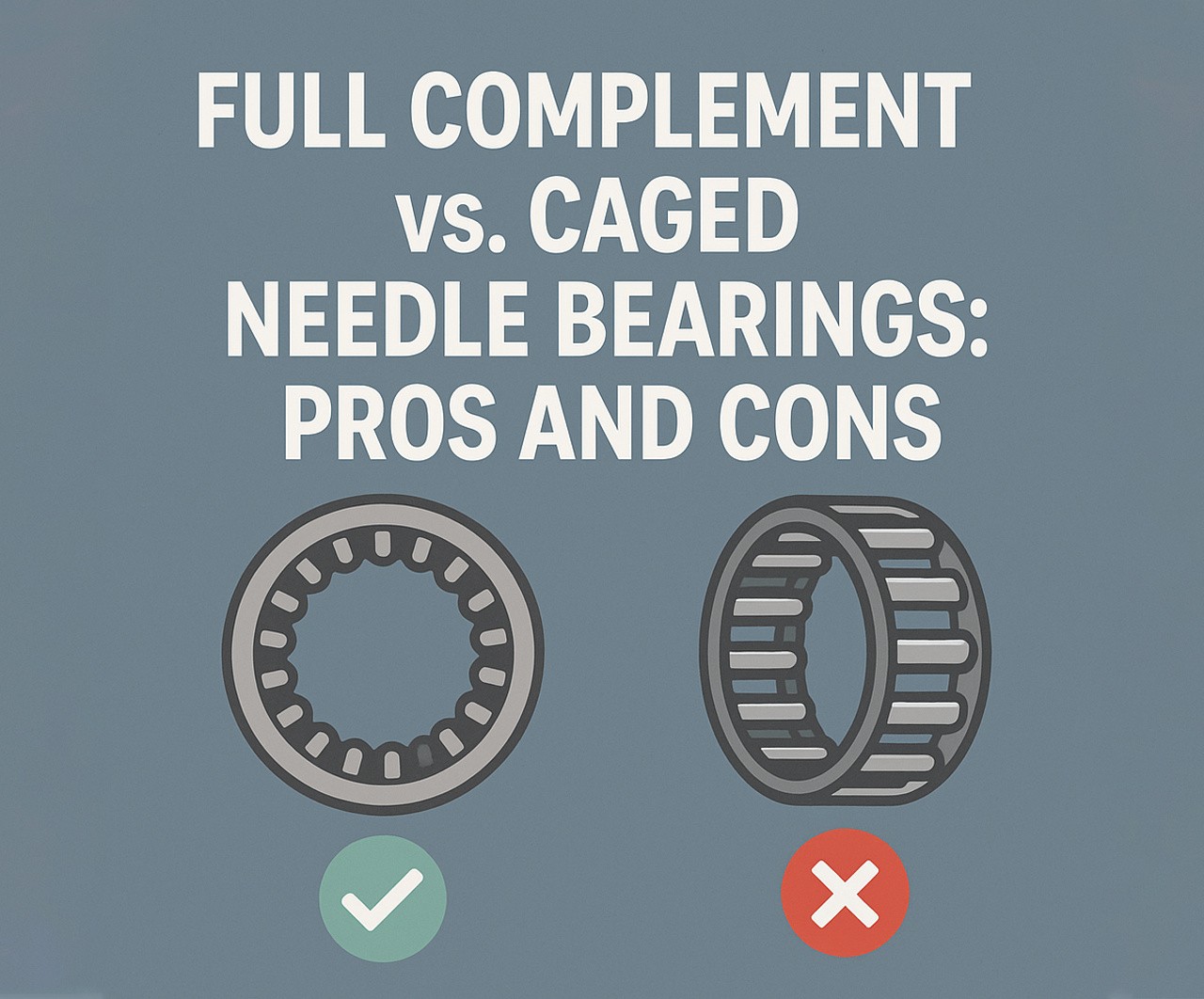Caged Needle Bearings