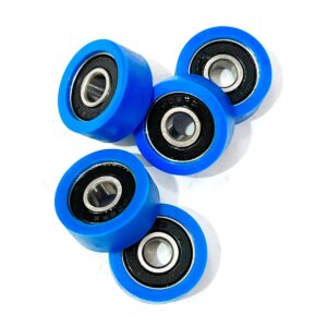 Best Rubber Coated Bearing 6x19x6mm Plastic Wheel Ball Bearing