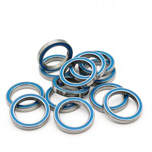 Durable Top Sale Blue Rubber Sealed Ball Bearing 20x27x4mm