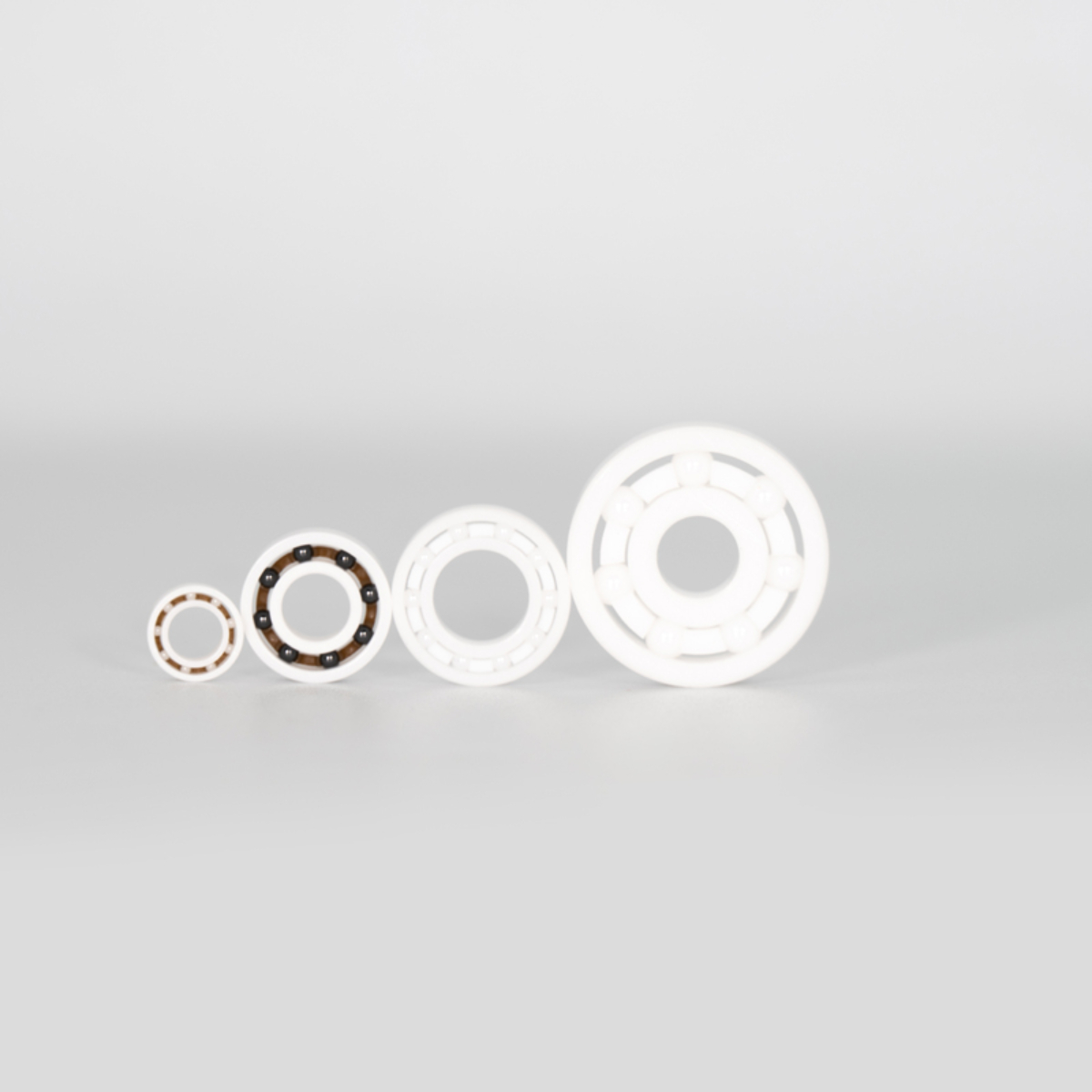 High Quality P0 Deep Groove Zirconia Ball Wheel Bearings - Image 3