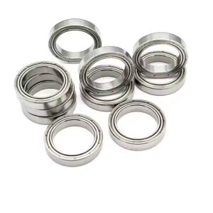 Reliable Double Row Deep Groove Ball Bearing 17x23x4mm